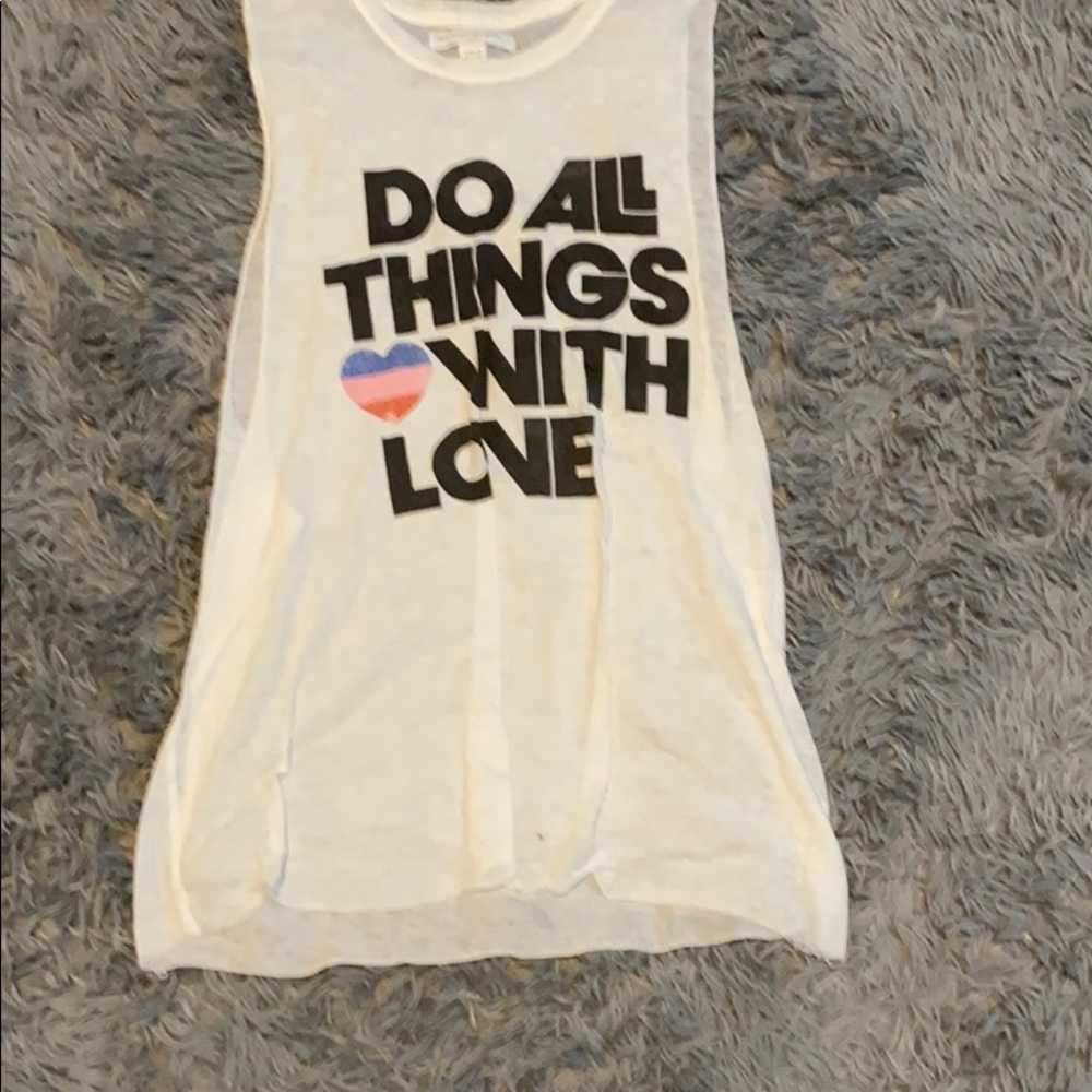 Thin tank top